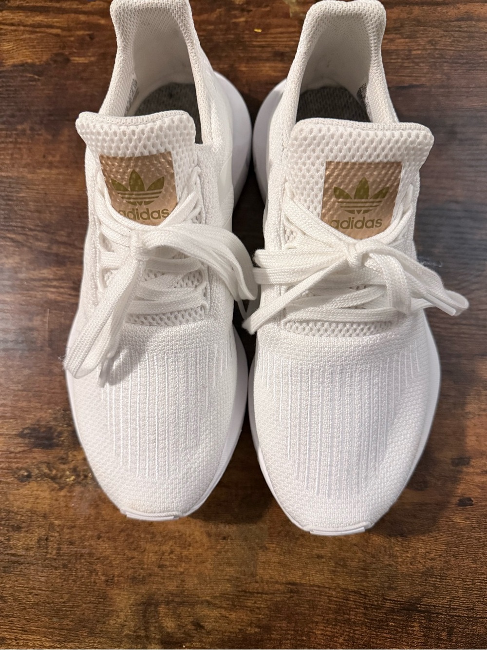 adidas Cream Knit slip on Sneakers size 7.5